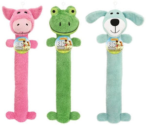 Ruffin' It 16294 Big Buddies Dog Toy, 20", Assorted Colors & Designs