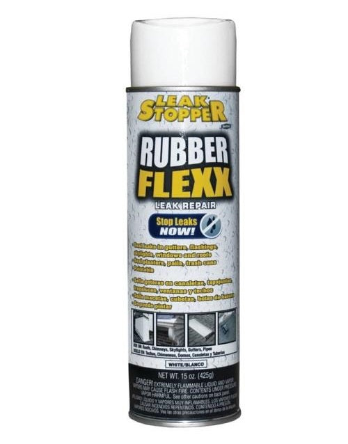 Leak Stopper 0326-GA Rubber Flex Spray Sealant, 15 OZ