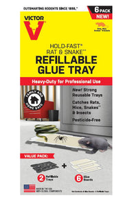 Victor M776 Hold-Fast Rat Refillable Mouse Glue Trap