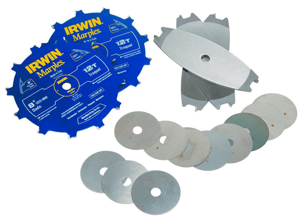 Irwin 1811865 12-T Marples Woodworking Series Dado Blade Set, 8"