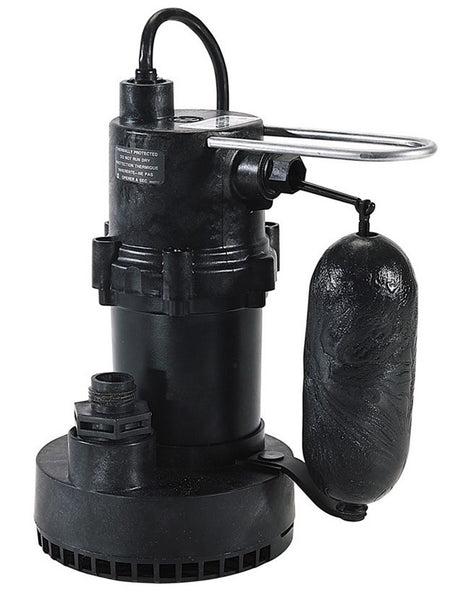 Little Giant 505700 1/4 Horsepower 5.5-ASP Submersible Sump or Utility Pump
