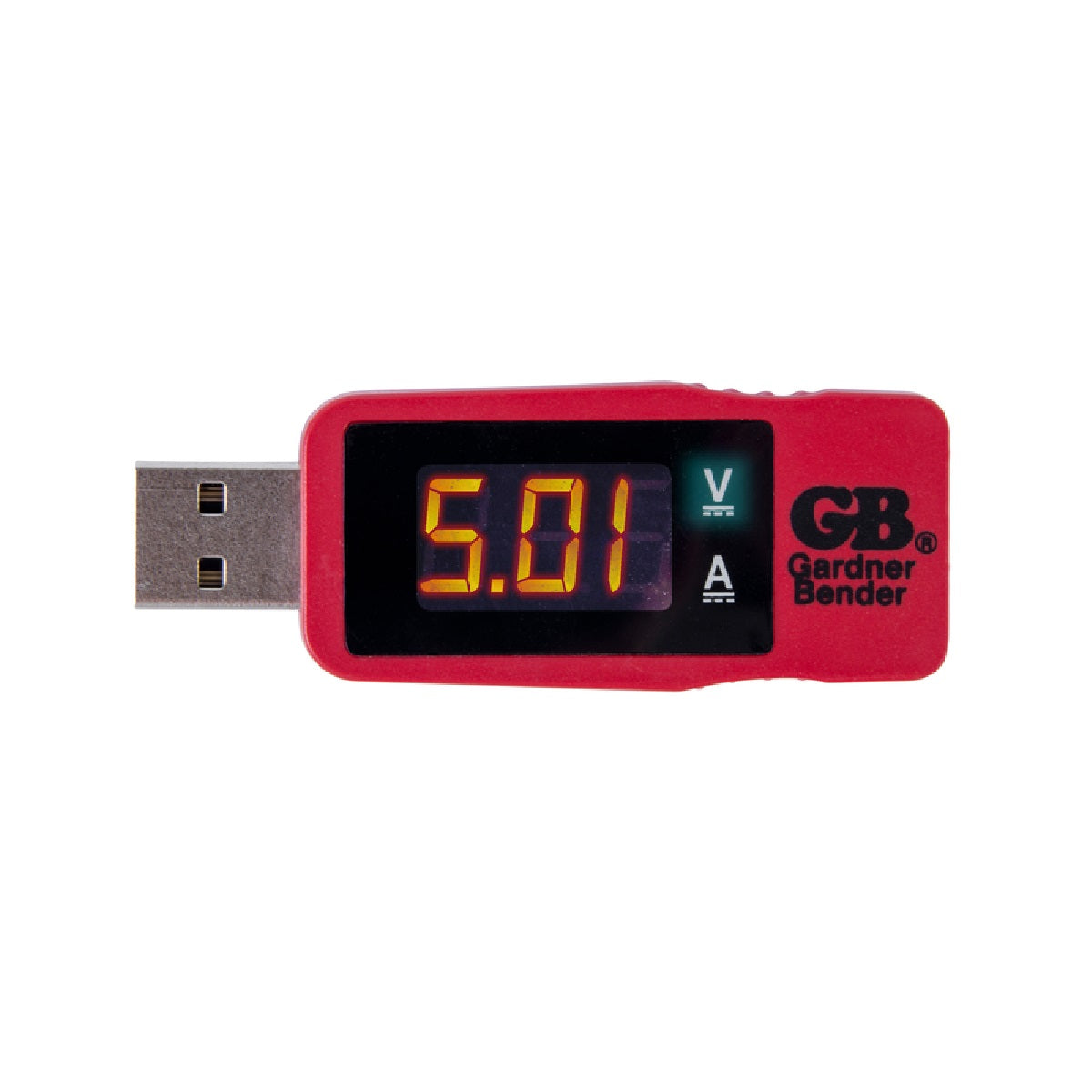 Gardner Bender GUSB-3450 LCD USB Tester, Red