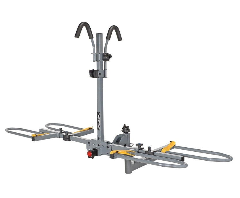 Capstone 10012 Hitch Mount Bike Carrier Rack, Powder Coated