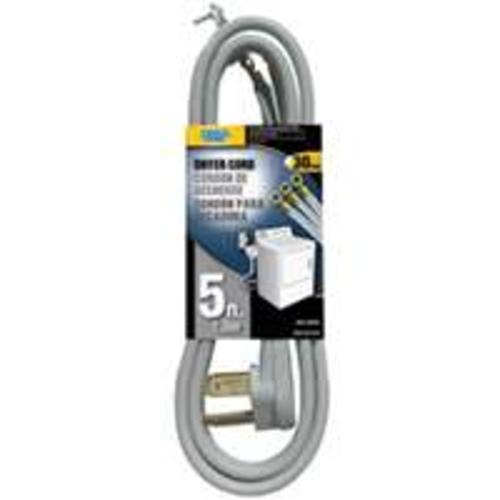 Power Zone ORD100305 Dryer Cord, Gray