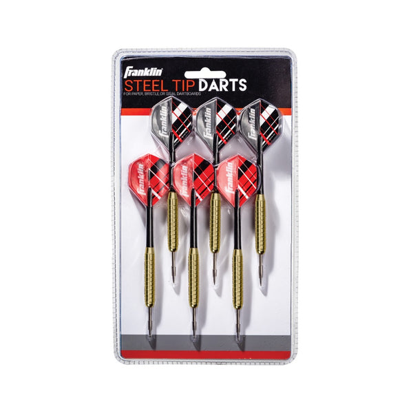 Franklin 56011 Steel Tip Darts Dart Toss, Assorted