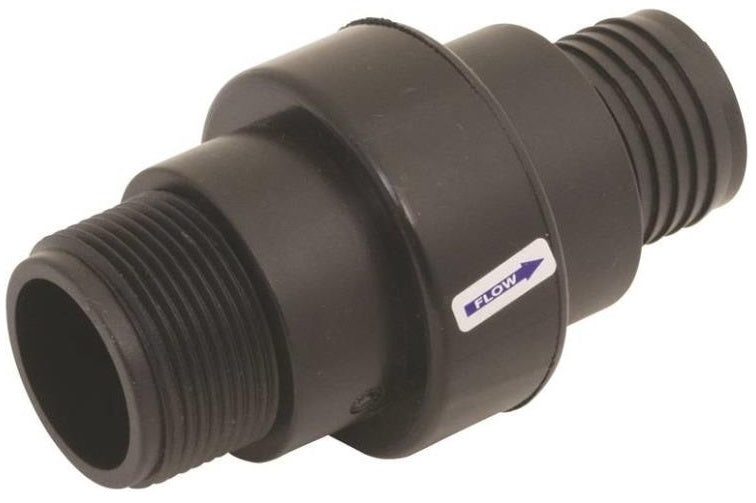 Decko 99507/SC125B Sump Pump Check Valve, Thermoplastic, 1-1/4"