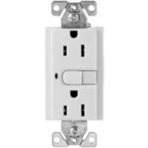 Cooper Wiring 9566TRWS "Aspire" Ground Fault Circuit Interrupters - White Satin