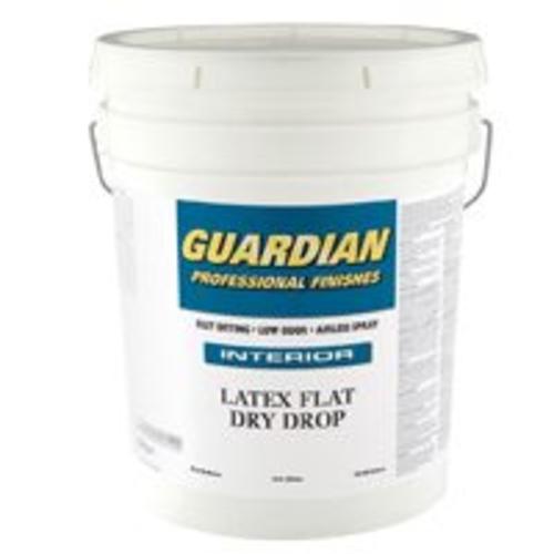 Valspar 44-275 Guardian Interior Latex Flat Dry Drop Paint, 5 Gallon