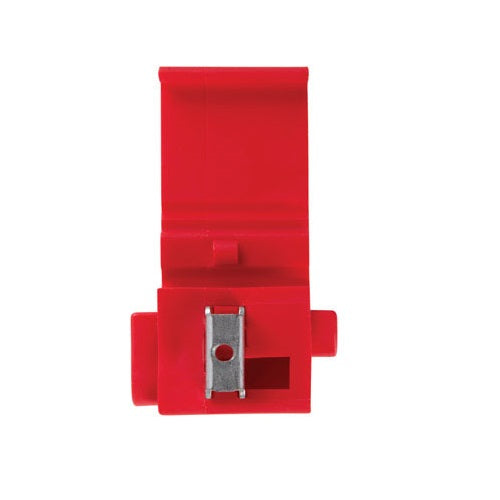 Jandorf 60802 Insulated Self-Stripping Terminal, 22-16 Gauge AWG, Red