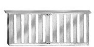 L L Building Products 500 Foundation Vent With Shutter, Aluminum, Mill, 8" x 16"