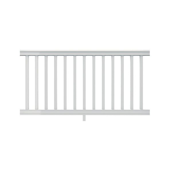 Xpanse 73012448 Premier Vinyl Rail Kit With Square Balusters, 8' x 36"
