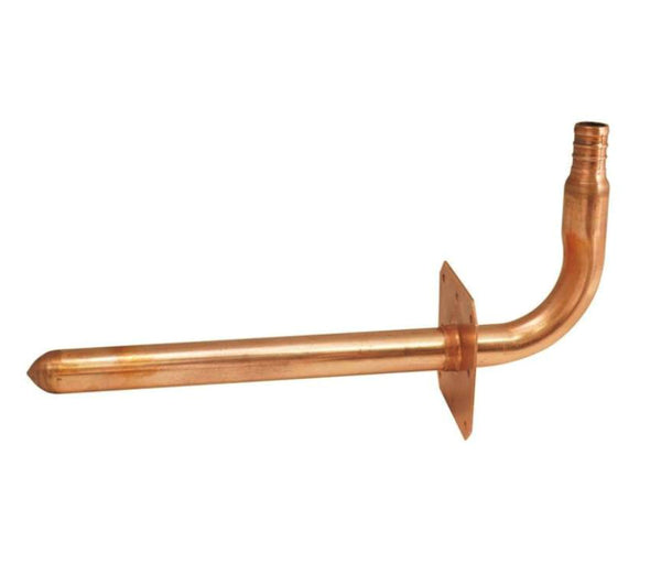 Apollo Valves APXSTUB8WE Copper Stubout Pex Fitting, 1/2" x 8"