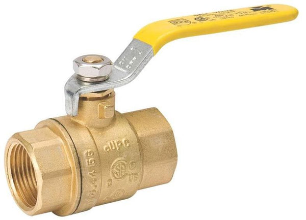 Mueller 107-826NL Proline Series Ball Valve With Gland Packaging, 1-1/4"
