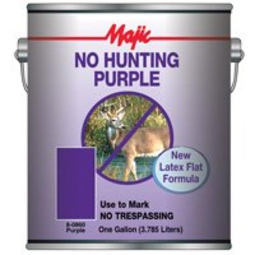 Majic 8-0860-1 Latex Paint -Gallon,Purple