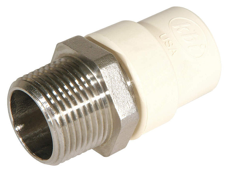 Genova 57607S/TMS0750 Pipe to Tube Adapter, 3/4", 400 PSI