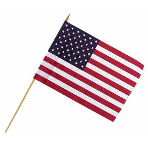 Valley Forge USE4D Stick Flags With Cup Display, 4" x 6"