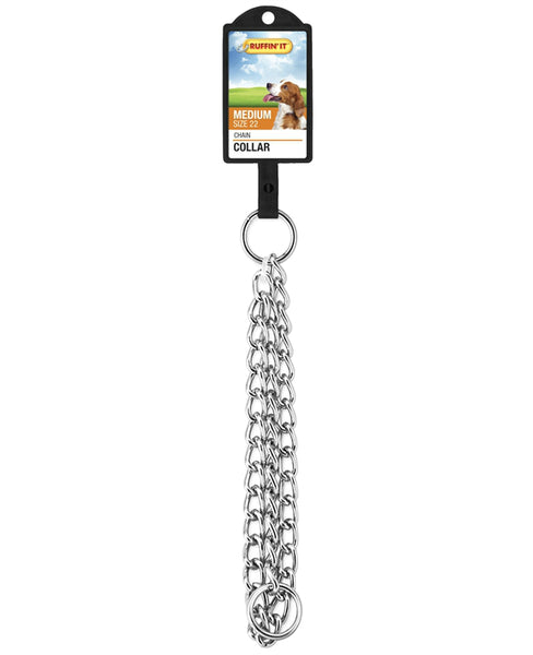 Westminster Pet 7N71224 Ruffin' It Heavy-Weight Dog Chain Collar, 22"