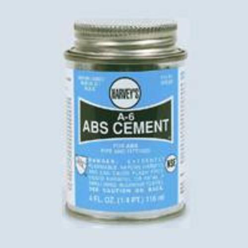 Harvey 018500-24 Black Abs Cement 4 Oz.