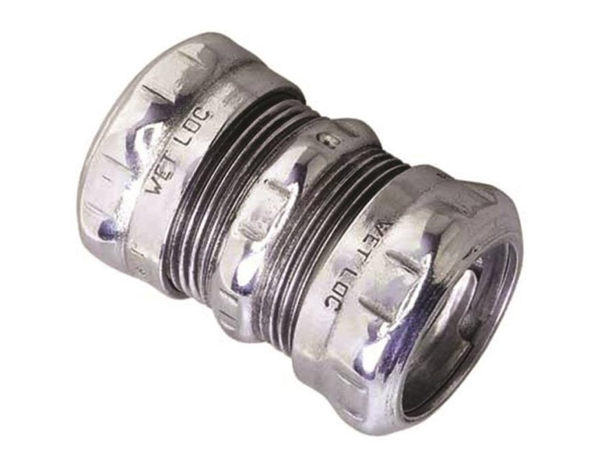 Halex 26261 Electrical Metallic Tube (EMT) Rain Tight Coupling, 1/2"