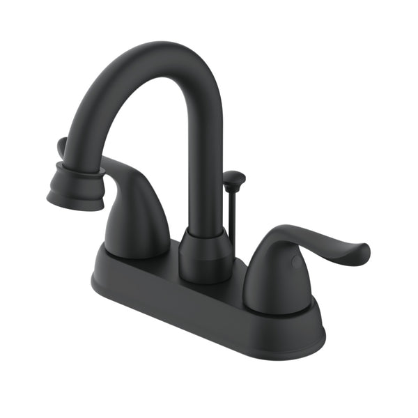 Boston Harbor F5111100BL-OBA1 Double Handle Lavatory Faucet, Matte