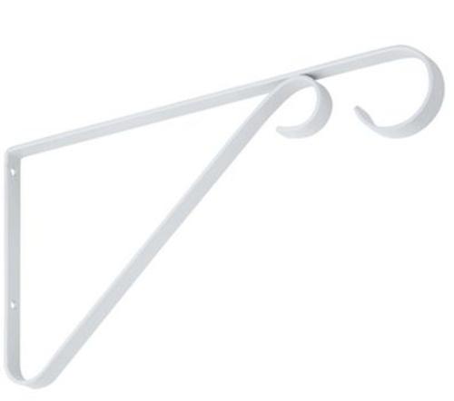 Stanley Hardware 274-571 Plant Brackets, White, 9"