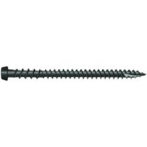 Camo 0349459 Cap Stock Deck Screw, Grey, 2-1/2" x #10