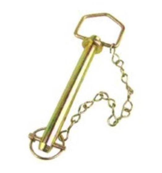 Speeco 07105200/17891 Hitch Pin With Chain, Zinc Plated, 1" x 6-1/4"