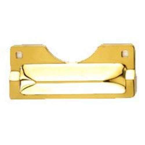 Mintcraft HSH-012 Heavy-Duty Latch Guard 3"X7" - Brass