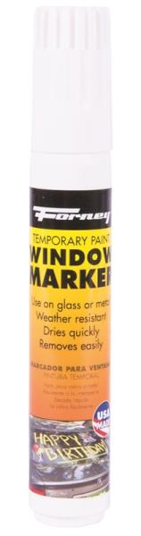 Forney 70853 Window Marker, White, 20ml
