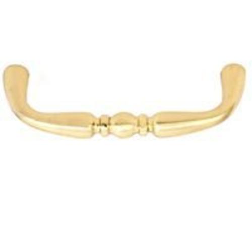 Mintcraft SF843PB Polished Brass Pull, 3"