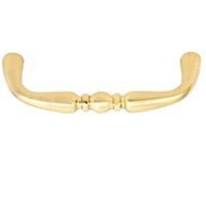 Mintcraft SF843PB Polished Brass Pull, 3"