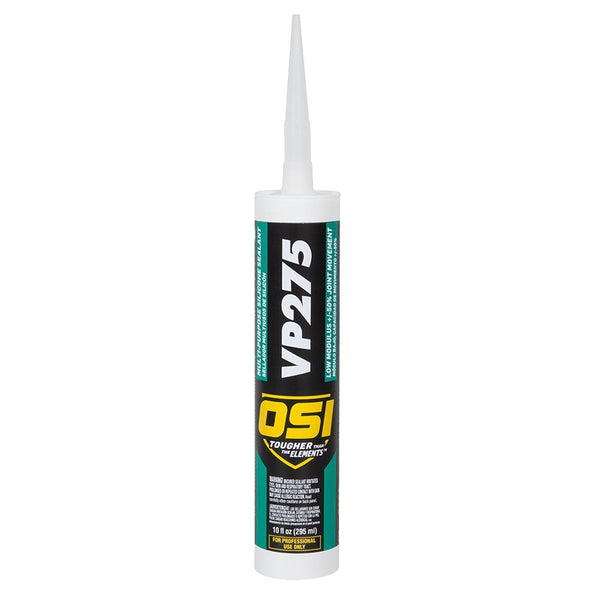 OSI 1493958 Multi-Purpose Silicone Sealant, Clear, 10 Oz