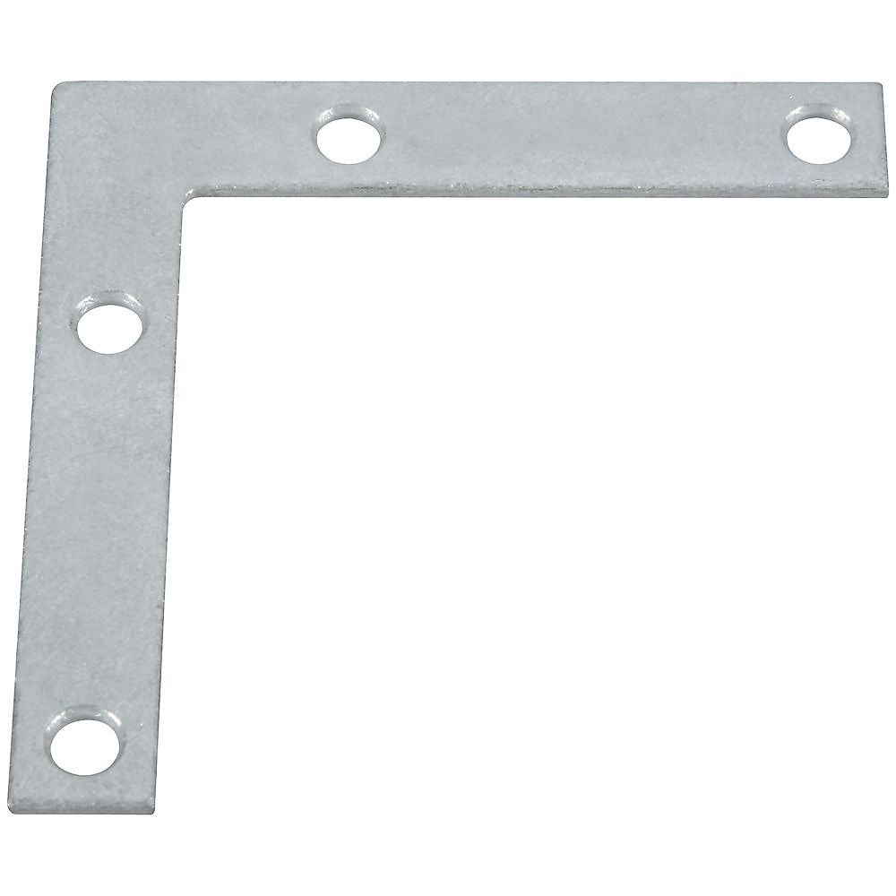 National Hardware N208-785 V117 Corner Braces, Galvanized, 3" x 1/2"