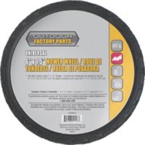 Poulan 578466410 Plastic Mower Wheel, 6" x 1.5"