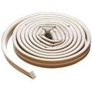 M-D Building 02618 Epdm Weather Stripping, White, 17'