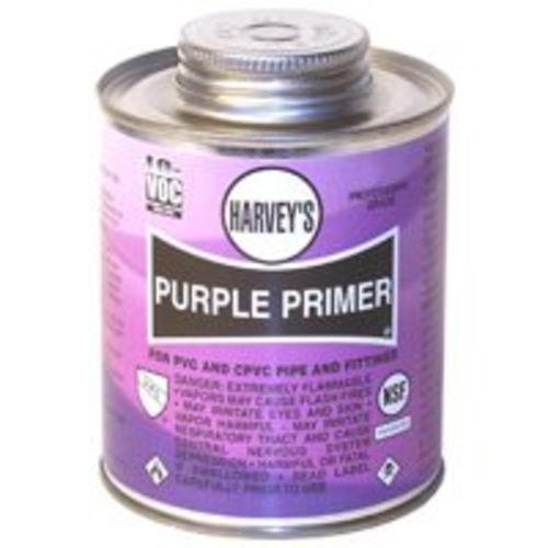 Harvey 019070-12 All-Purpose Pvc / Cpvc Purple Primer 16 Oz.