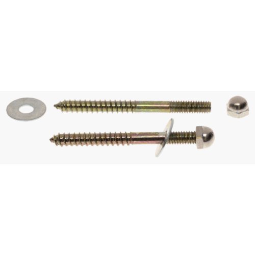 Harveys 061095 Toilet Flange Screw Set, 5/16" x 3-1/2"