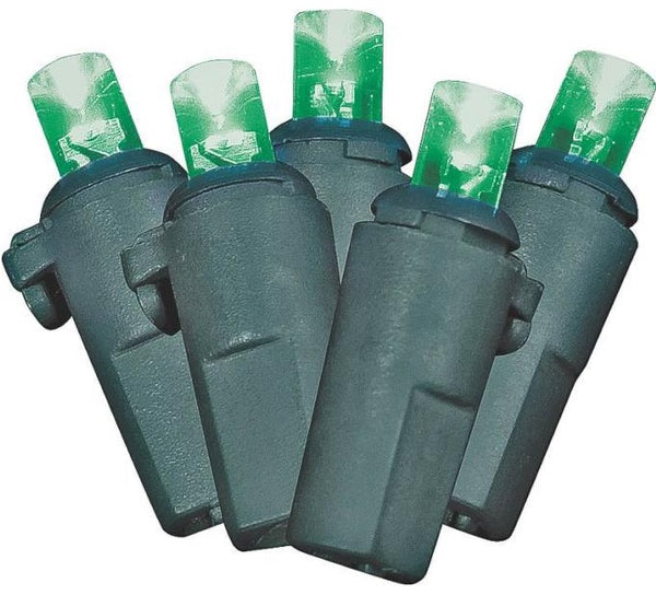 Holiday Basix U08E098K Led Light Set, 50 Lights, Green