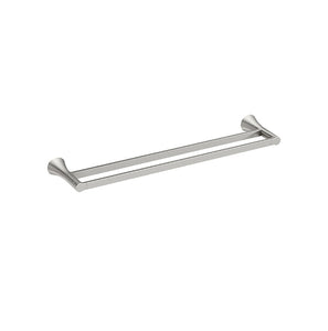 Moen Y0722BN Mikah Series Double Towel Bar, Brushed Nickel, 24 Inch