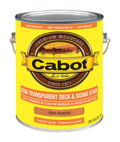 Cabot 01-16380 Semi Transparent Deck & Siding Stain