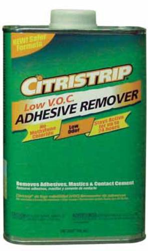 CitriStrip QCAR30397 Low VOC Adhesive Remover, Quart