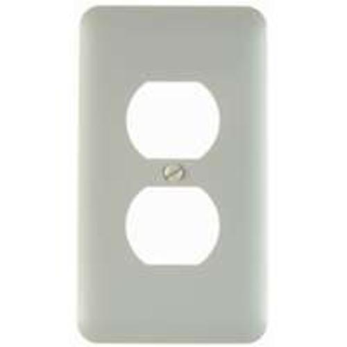 Amertac 935DW 1 Duplex Wallplate, White