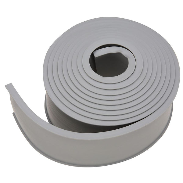 National Hardware N281-253 V7663 Garage Door Weatherstripping, Grey, 10&#039;