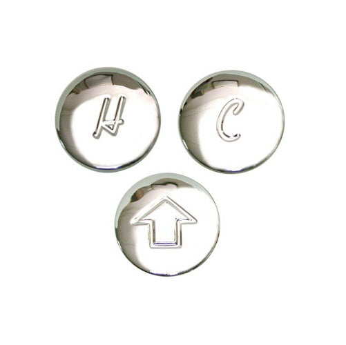 Danco A0080682 Index Buttons Pr Pfister, Chrome plated