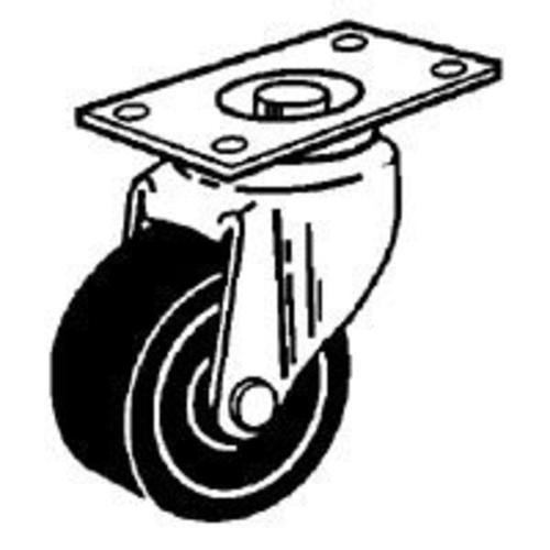 Shepherd Hardware 9348 Swivel Caster, 1-5/8", Black