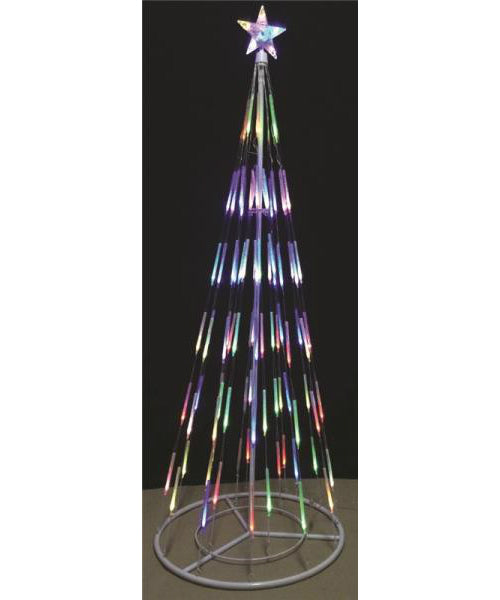 Santas Forest 60001 Christmas Yard  Bubble Cone Tree, LED, 6'