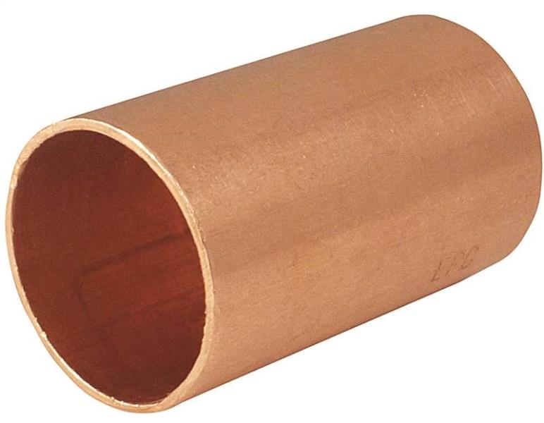 Elkhart 30966 Pipe Coupling Without Stop, 2", Copper