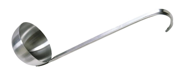 Bayou Classic 0723 Large Aluminum Ladle with 6" Cup, 20" Length