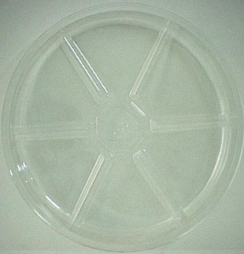 Gardener&#039;s Blue Ribbon VS8VUS Saucer Plant, 8", Resin  Clear