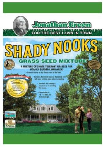 Jonathan Green 11960 Black Beauty Shady Nooks Premium Grass Seed Mixture, 25 Lb